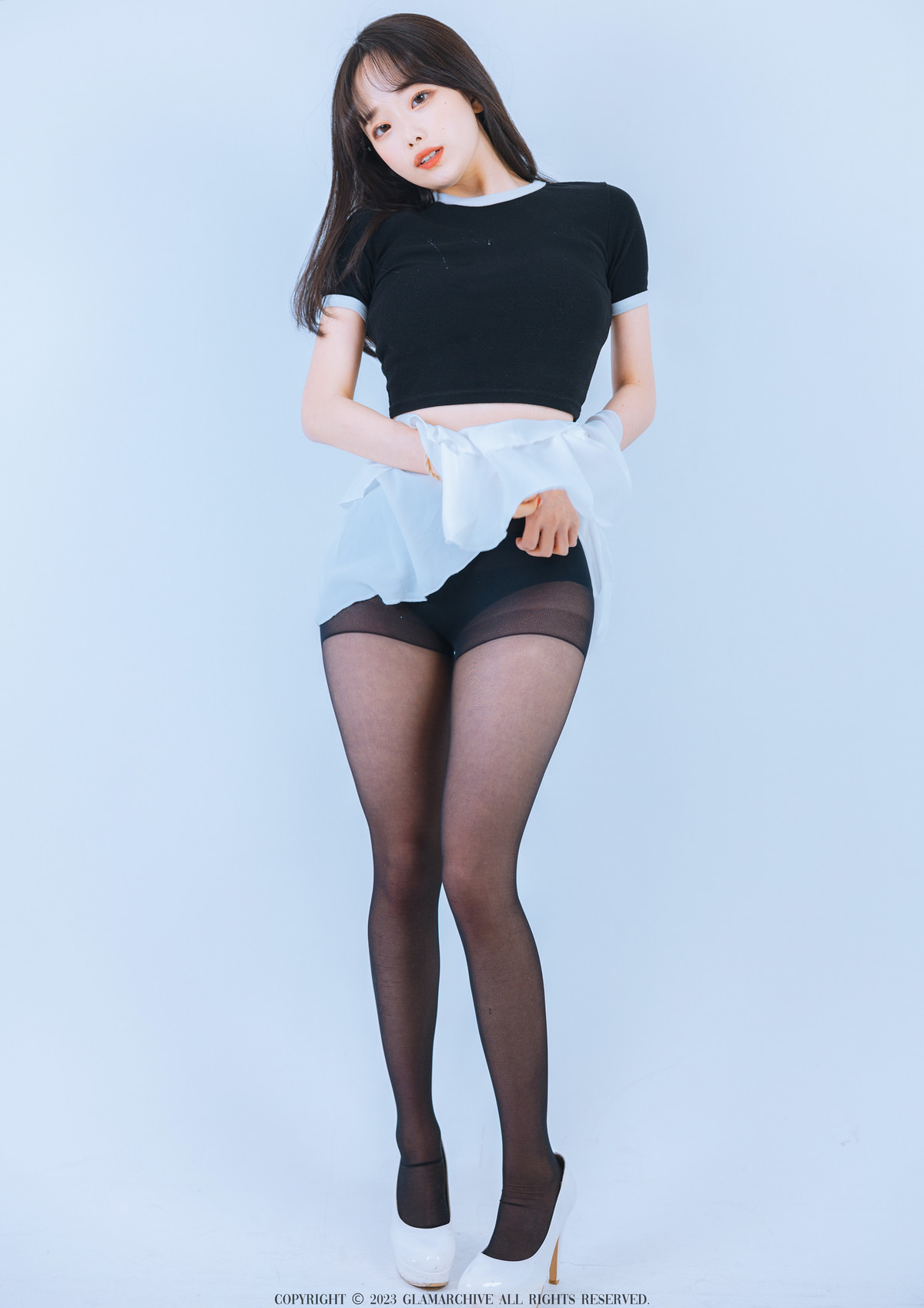 Baeksultang 백설탕, [Glamarchive] Croptop & Skirt