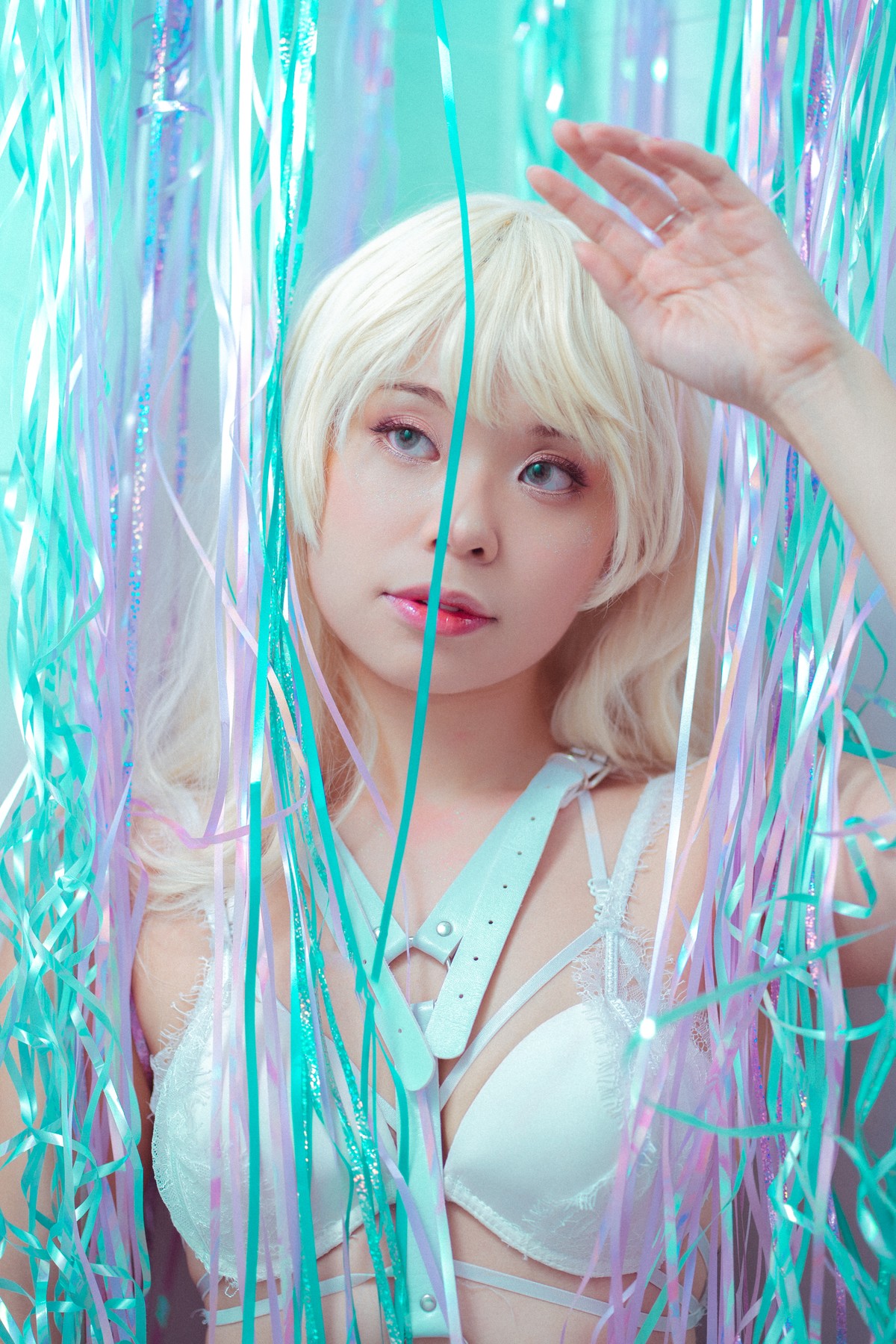 Kuromelo 黒メル, [DCP-snaps] Tricia White Feather Set.01