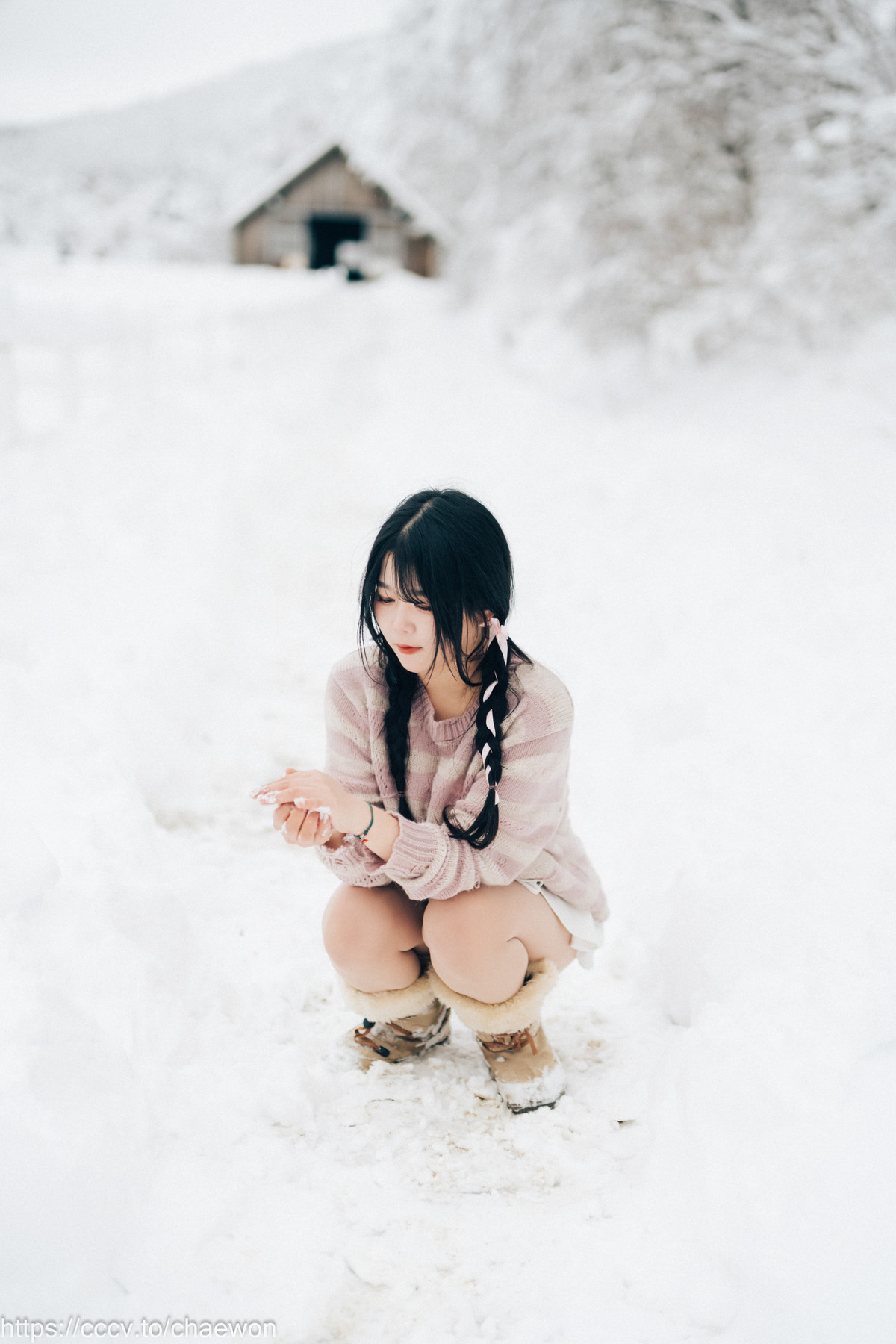 ZIA.Kwon 권지아, [Loozy] Snow Girl Set.02