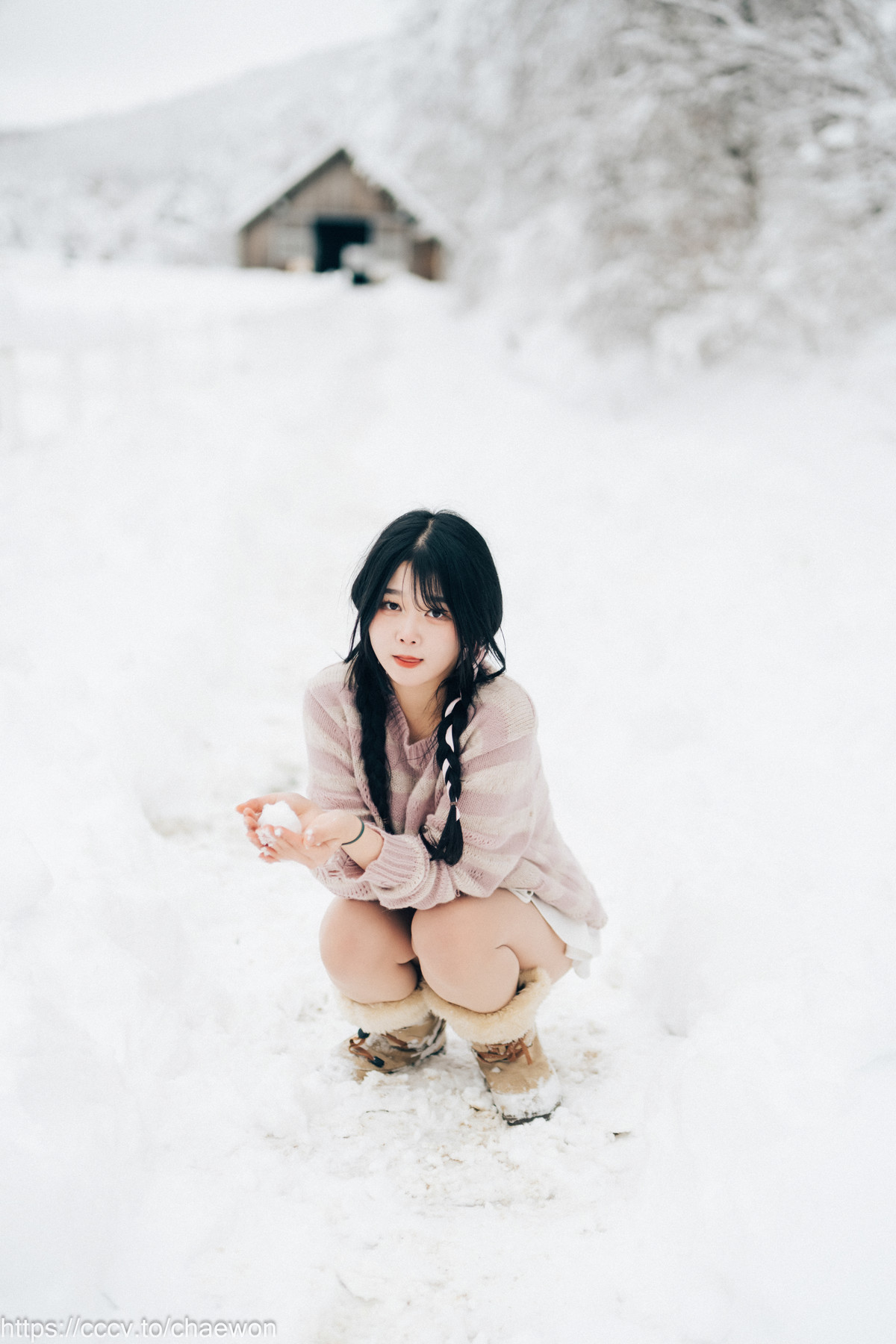 ZIA.Kwon 권지아, [Loozy] Snow Girl Set.02