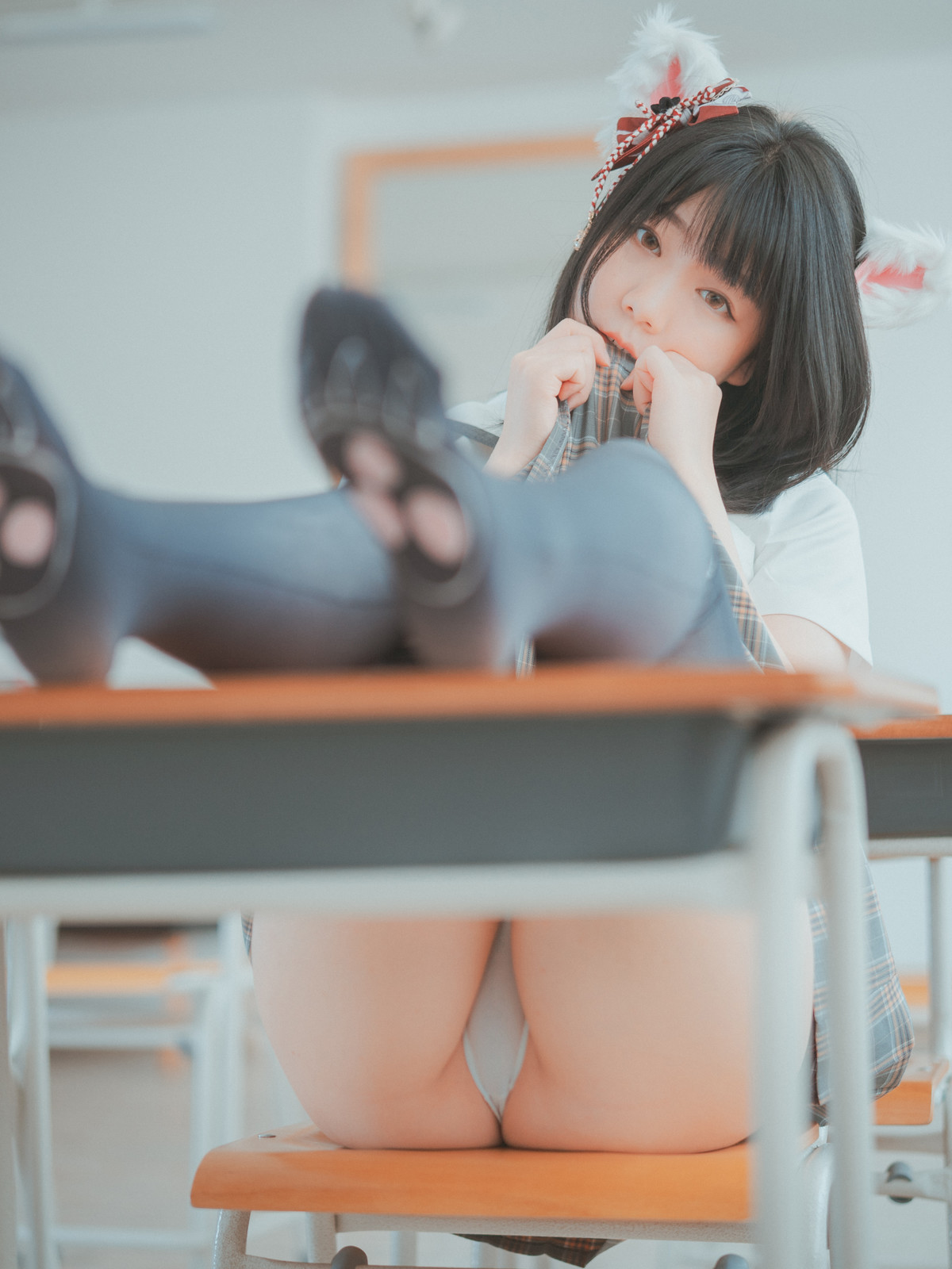 Pian 피안화, [DJAWA] Cat girl does not take classes