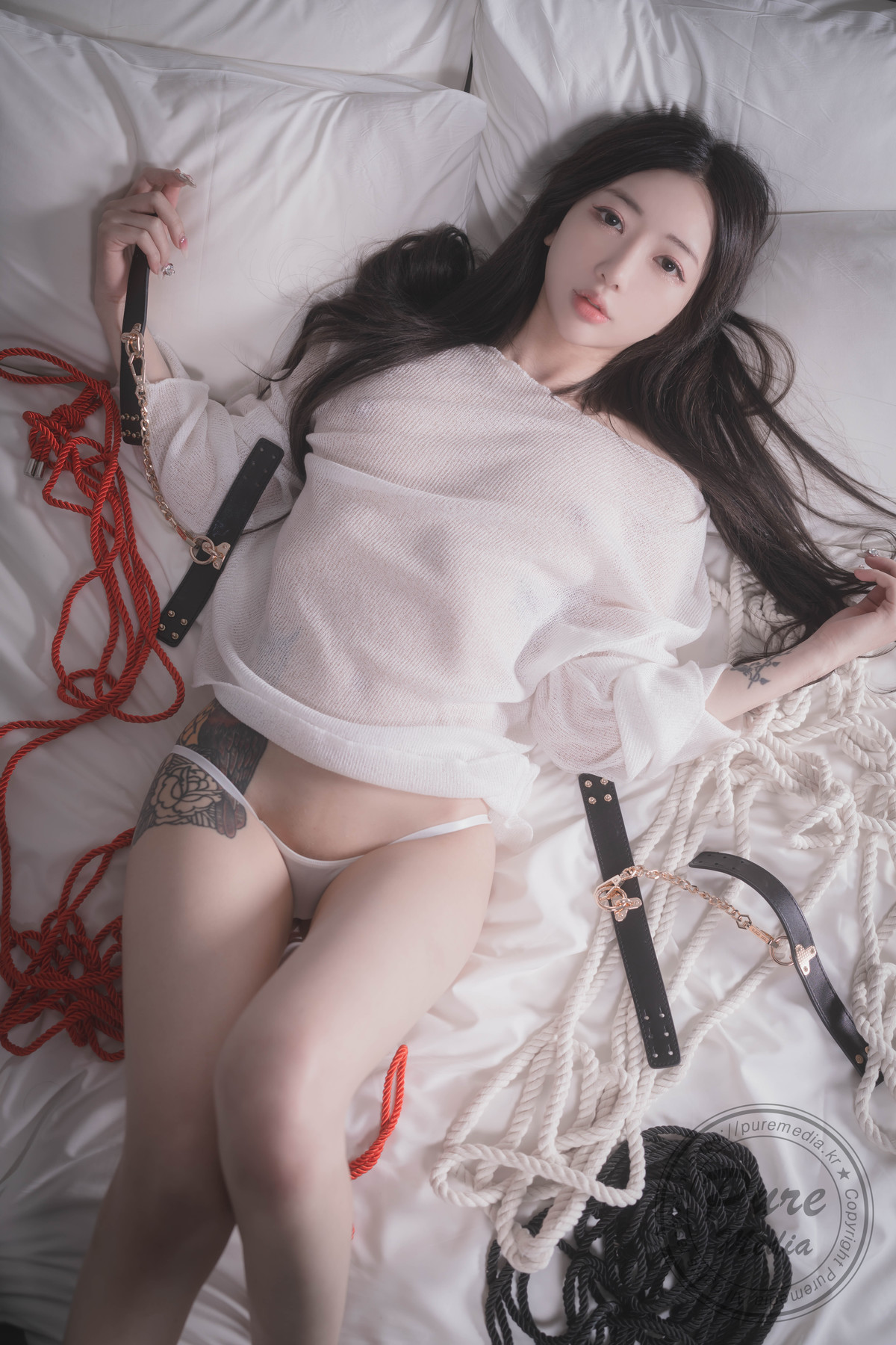 Jia 지아, Pure Media Vol.283 Tie Me Up With a Rope Set.03