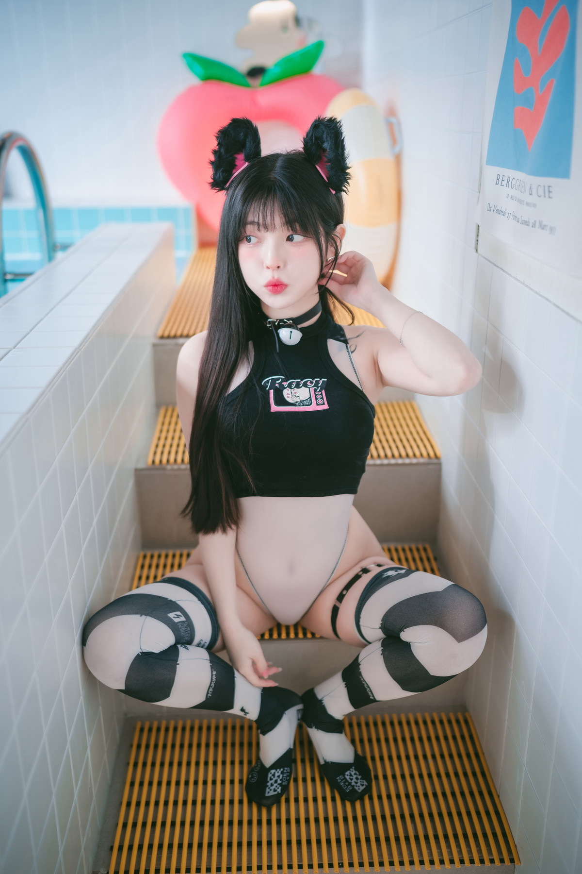 Yudi 유디, DJAWA “Pink Bunny & Black Cat” Set.03