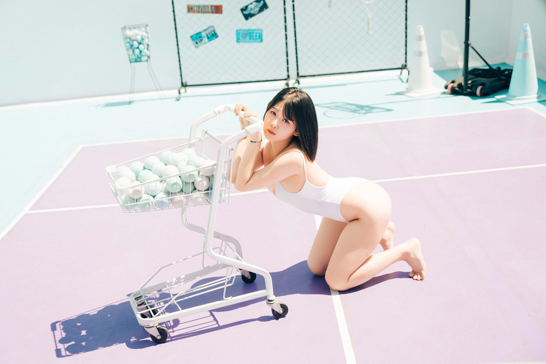 ZIA.Kwon 권지아, LOOZY ‘Racket Girl’ Set.02